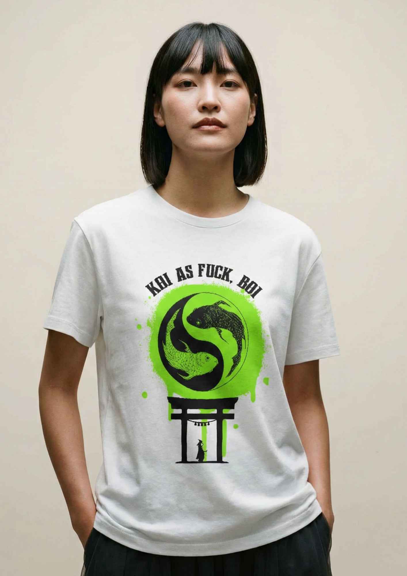 Koi as F*ck, Boi Fish T-shirt - Image 2