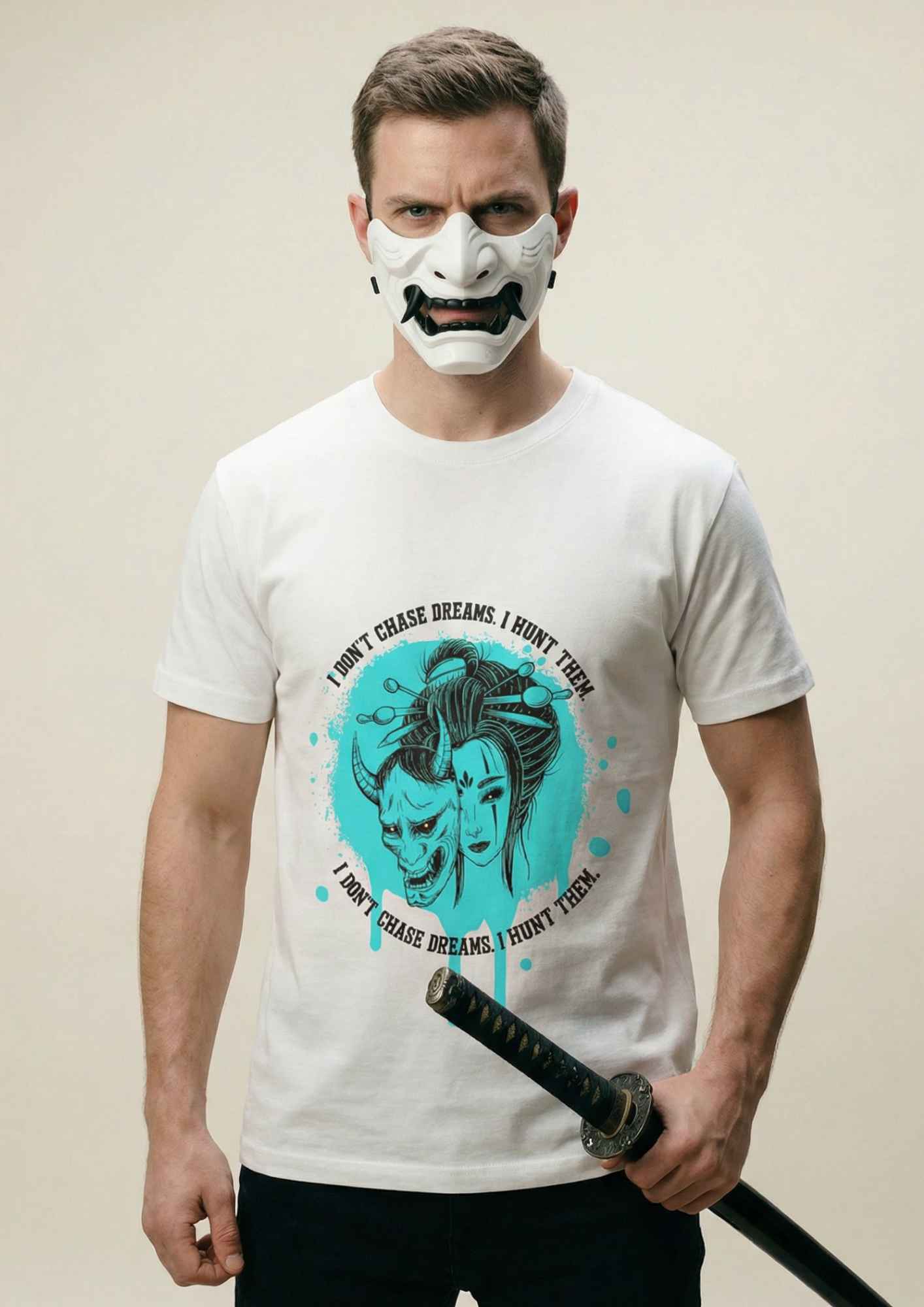 I Don't Chase Dreams Japanese T-Shirt - Image 4