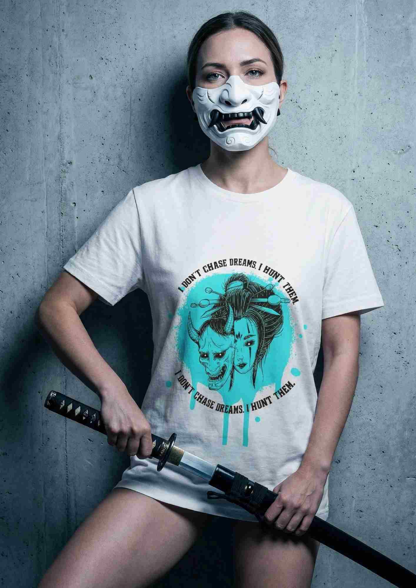 I Don't Chase Dreams Japanese T-Shirt - Image 3