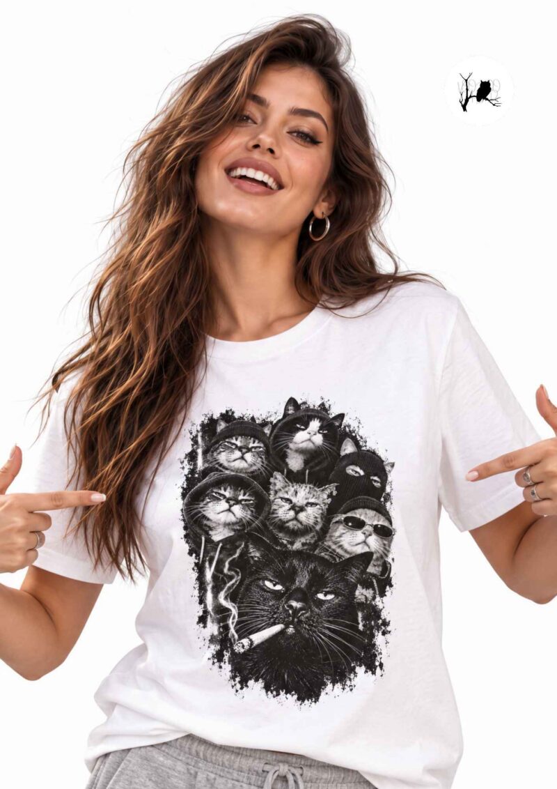 The Stray Syndicate Cat T-Shirt