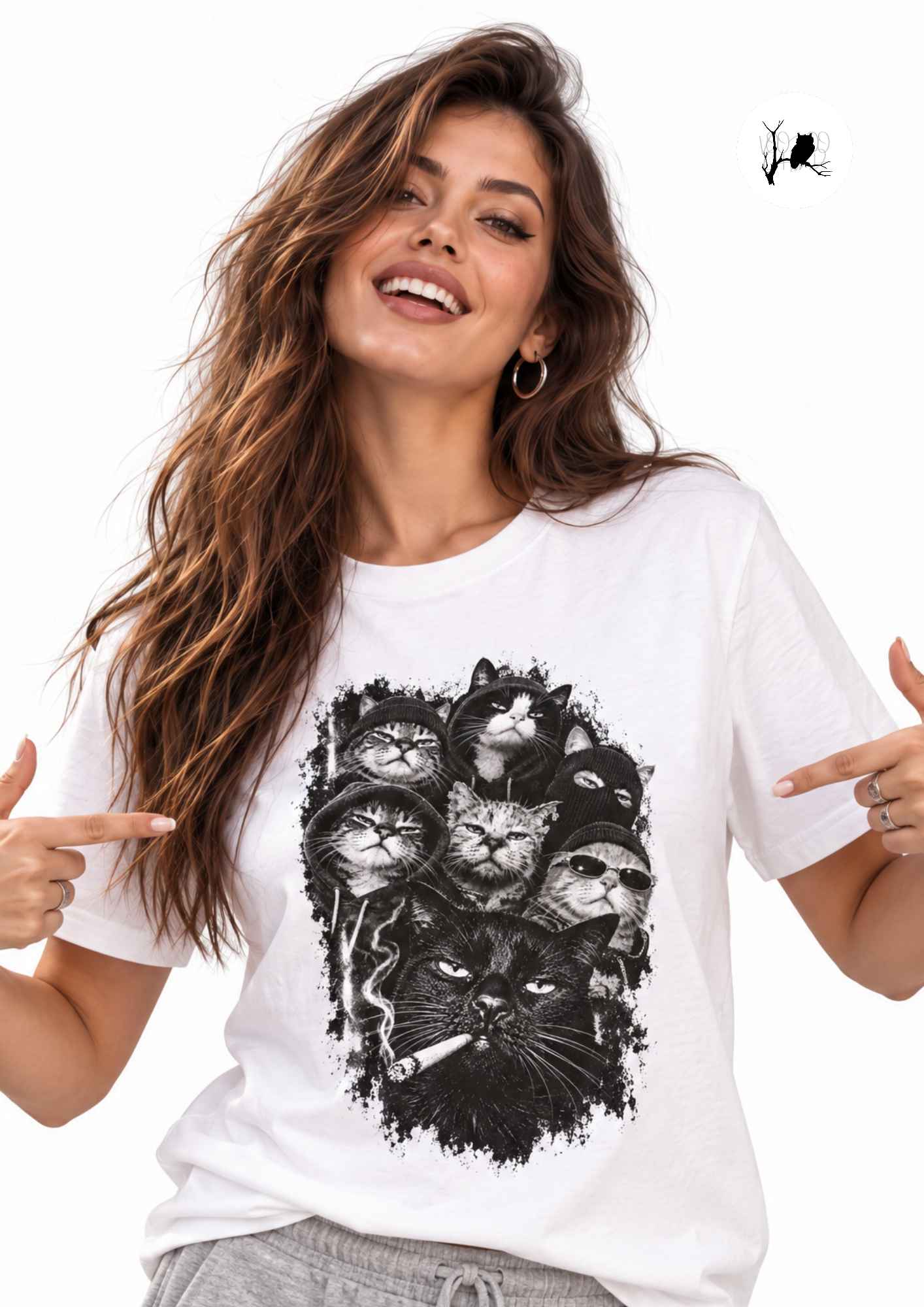 The Stray Syndicate Cat T-Shirt